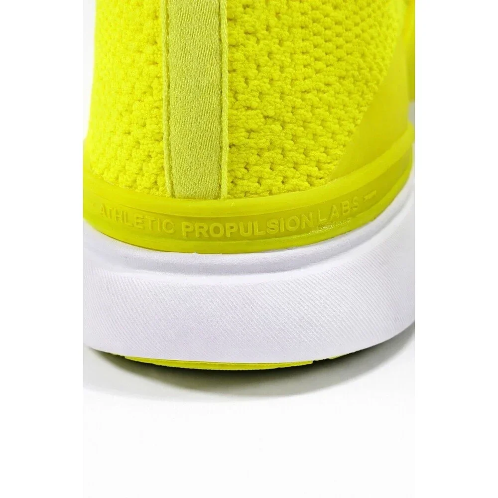 APL Techloom Bliss Mens Slip-On Running Sneaker Size 11.5 Energy Yellow NIB